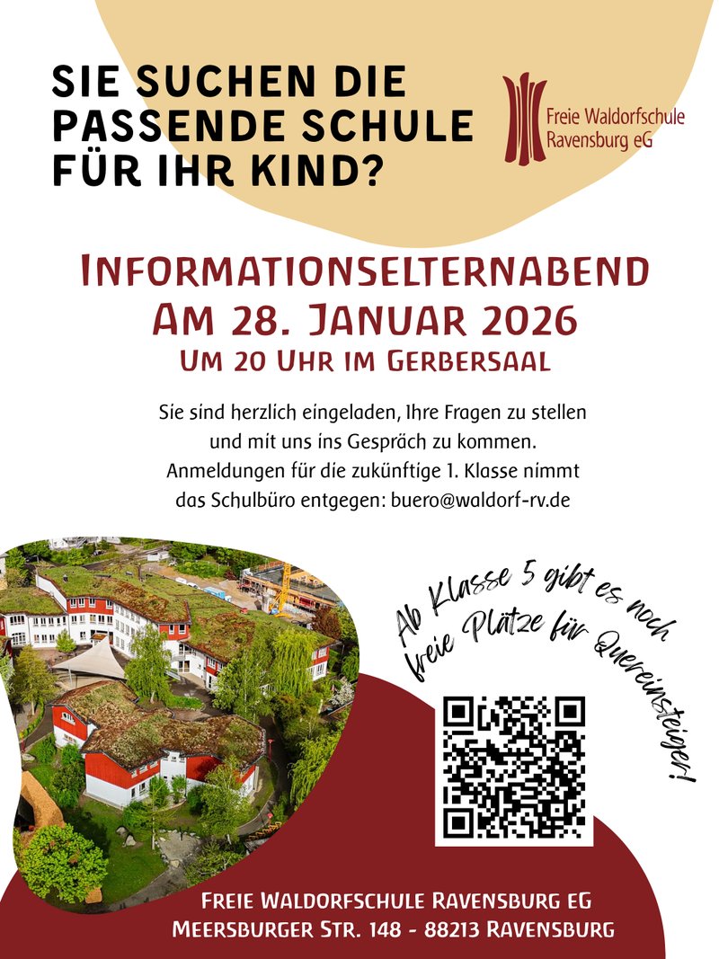 Informationsabend an der Freien Waldorfschule